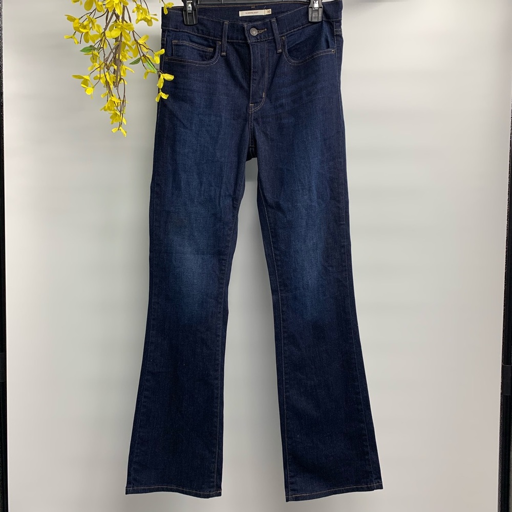 Levi’s Slimming Boot women’s blue jeans size 30